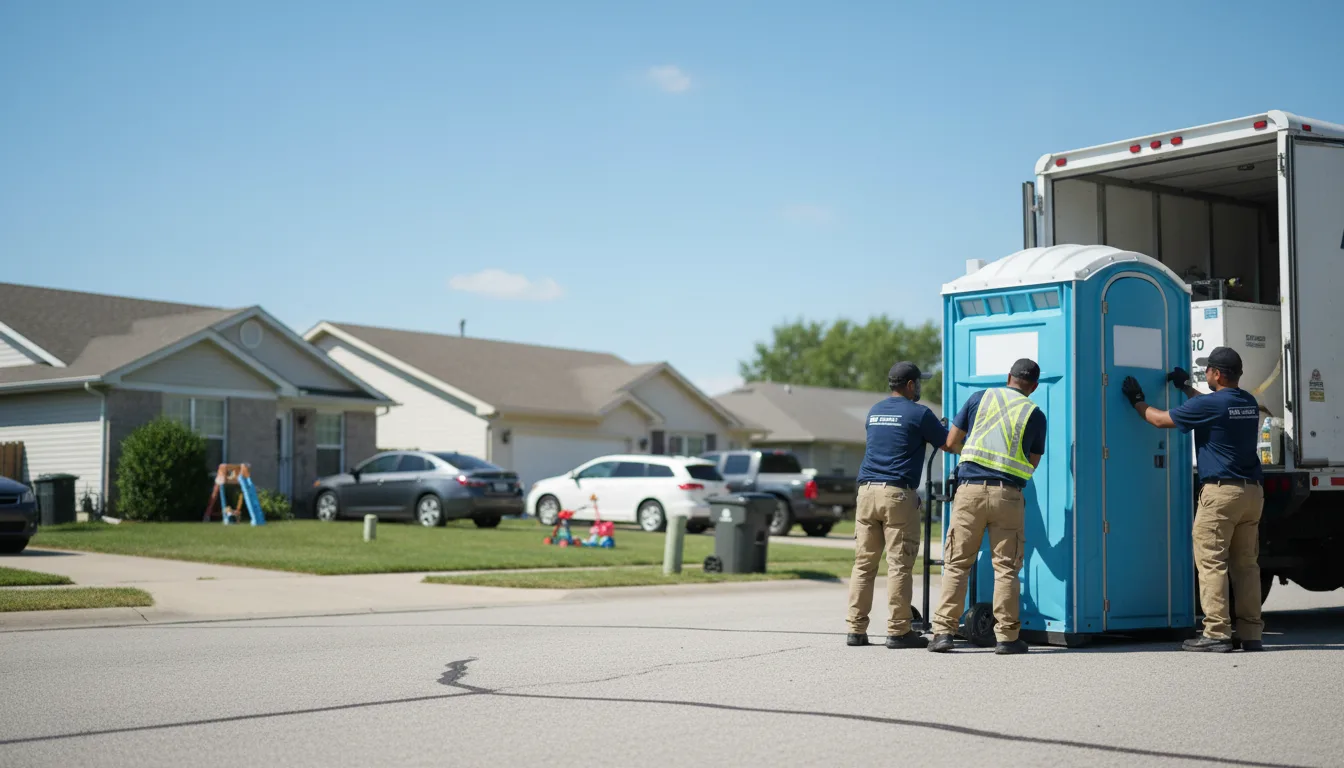 Standard Porta Potty Rentals in Merom, IN near me